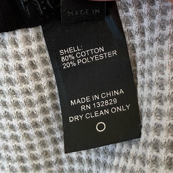 H:ours Racer gray waffle knit racerback bodycon mini dress - Picture 10 of 10